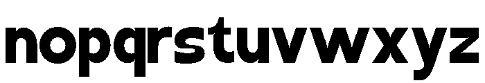 RITTERU-Regular Font LOWERCASE
