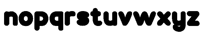 RITTOKE-Bold Font LOWERCASE