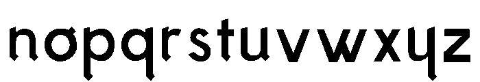 RIXETTE Font LOWERCASE