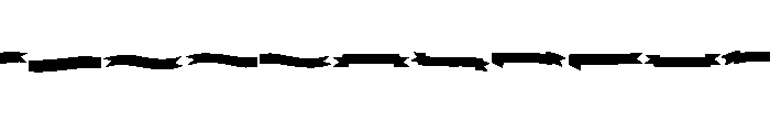Ribbon Banner Font UPPERCASE
