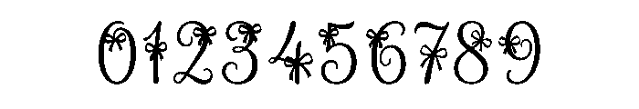 Ribbon Chiffon Font OTHER CHARS
