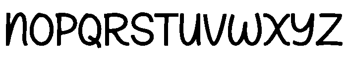 Ribbon Display Font UPPERCASE