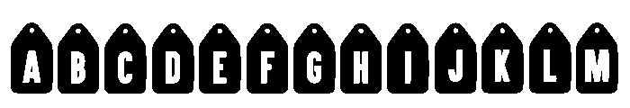 Ribbon Label Regular FONT