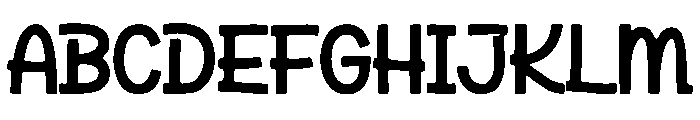 Ribbon Twist Font UPPERCASE