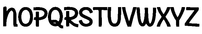 Ribbon Twist Font UPPERCASE