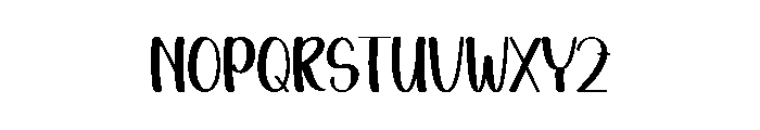 Ribbon Valentine Font LOWERCASE