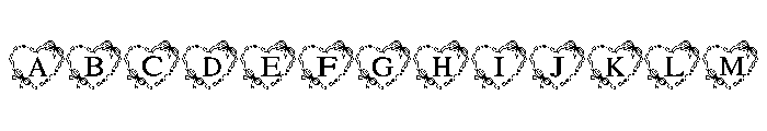 Ribbon border FONT