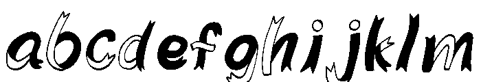 Ribbon freehand 2 FONT