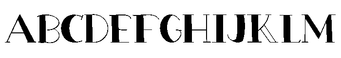 Ribeye Font UPPERCASE