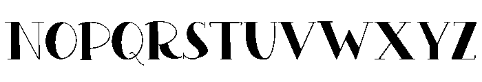 Ribeye Font UPPERCASE