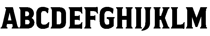 Rich Bold Font UPPERCASE