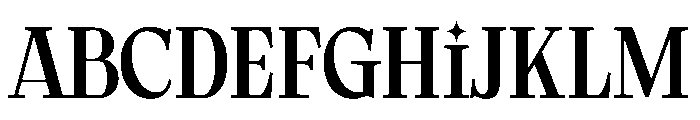 Riches Regular Font UPPERCASE