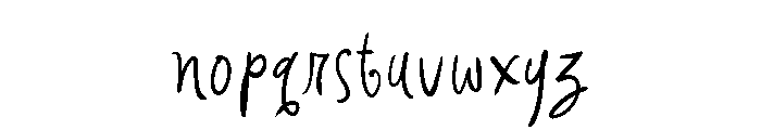 Richland Christmas Regular Font LOWERCASE