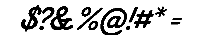 Ricket Cursive Font OTHER CHARS