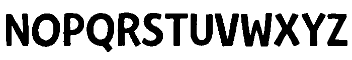 Ricket Sans Font UPPERCASE