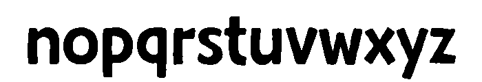 Ricket Sans Font LOWERCASE