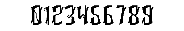 Rickwo Spooky Font OTHER CHARS