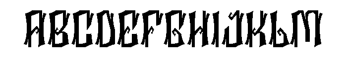 Rickwo Spooky FONT