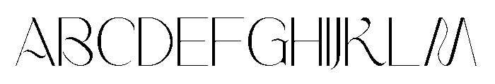 Rico Jackson Font UPPERCASE