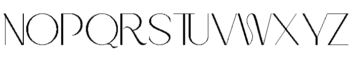 Rico Jackson Font UPPERCASE