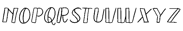 Ricotta Pastry Font LOWERCASE