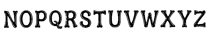 Rida Regular Font LOWERCASE