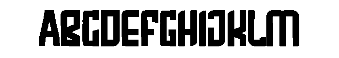Rider Font UPPERCASE