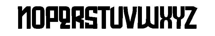 Rider Font UPPERCASE