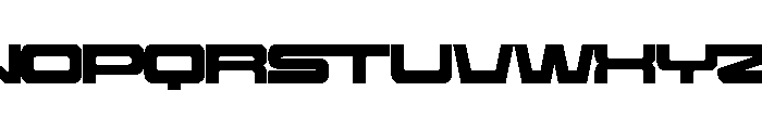 Riders Regular Font UPPERCASE