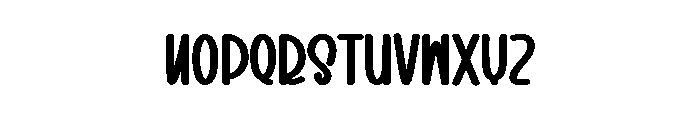 Riding Handling Font LOWERCASE