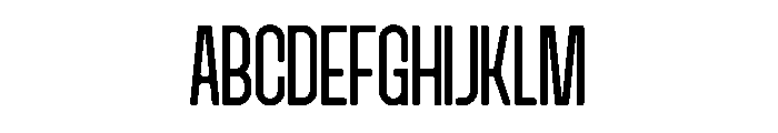 Ridjames Font UPPERCASE