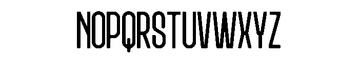 Ridjames Font UPPERCASE