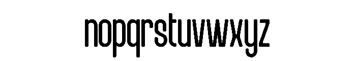 Ridjames Font LOWERCASE