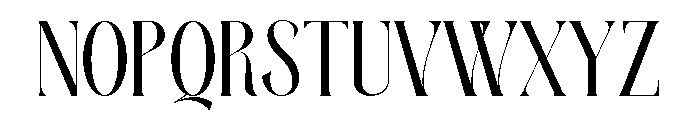 Rielason-Regular Font UPPERCASE