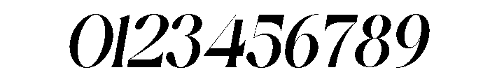 Rietaly Sheila Italic Font OTHER CHARS