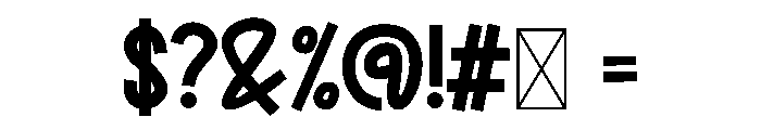Riff Font OTHER CHARS