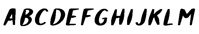 Rift Runner Regular Font UPPERCASE