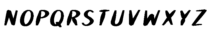 Rift Runner Regular Font UPPERCASE