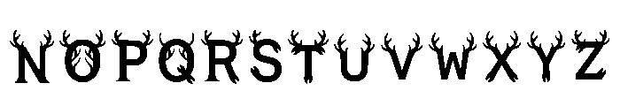 Riga Regular Font LOWERCASE