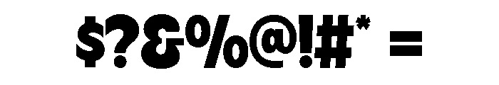 Rigati Font OTHER CHARS