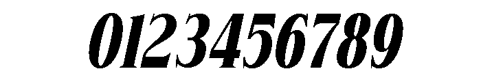 Rigela Italic Font OTHER CHARS