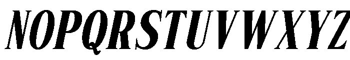 Rigela Italic Font UPPERCASE