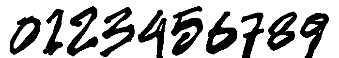 Righman Regular Font OTHER CHARS