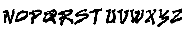 Righman Regular Font UPPERCASE