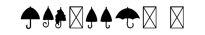Right As Rain CF Font OTHER CHARS