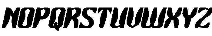 Right On Bold Italic Font UPPERCASE