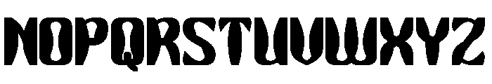 Right On Bold Font UPPERCASE