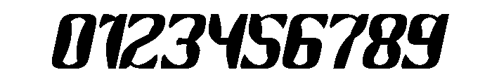 Right On Italic Font OTHER CHARS