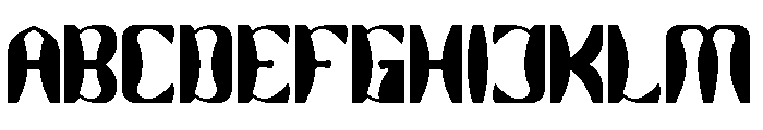 Right On-Light Font UPPERCASE