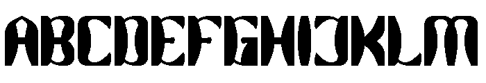 Right On Font UPPERCASE